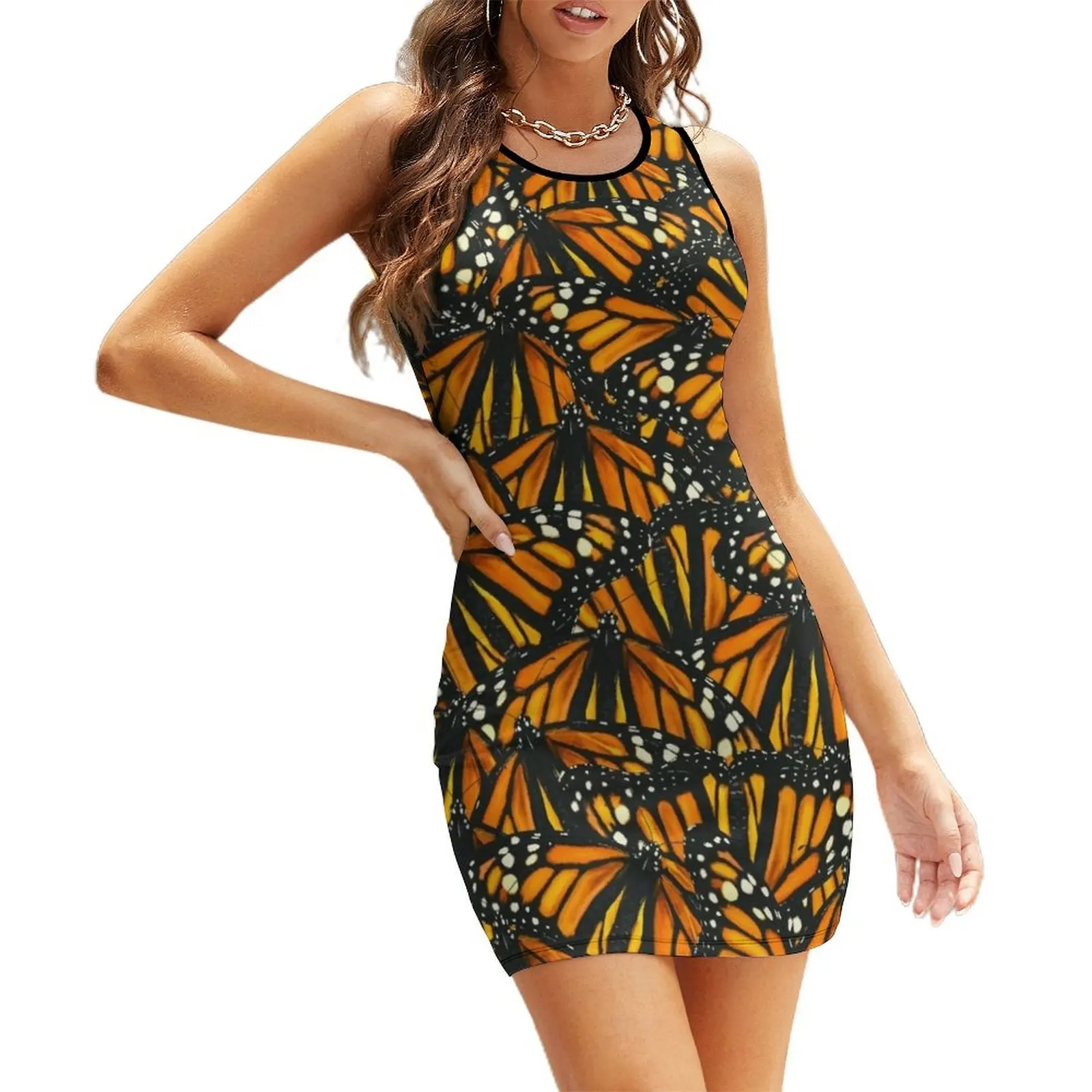 Monarch Migration All-Over Print Sleeveless Sundress Bride dresses summer dress woman 2025 trendy dress summer 2025 women
Monarch Migration All-Over Print Sleeveless Sundress Bride dresses summer dress woman 2025 trendy dress summer 2025 women
