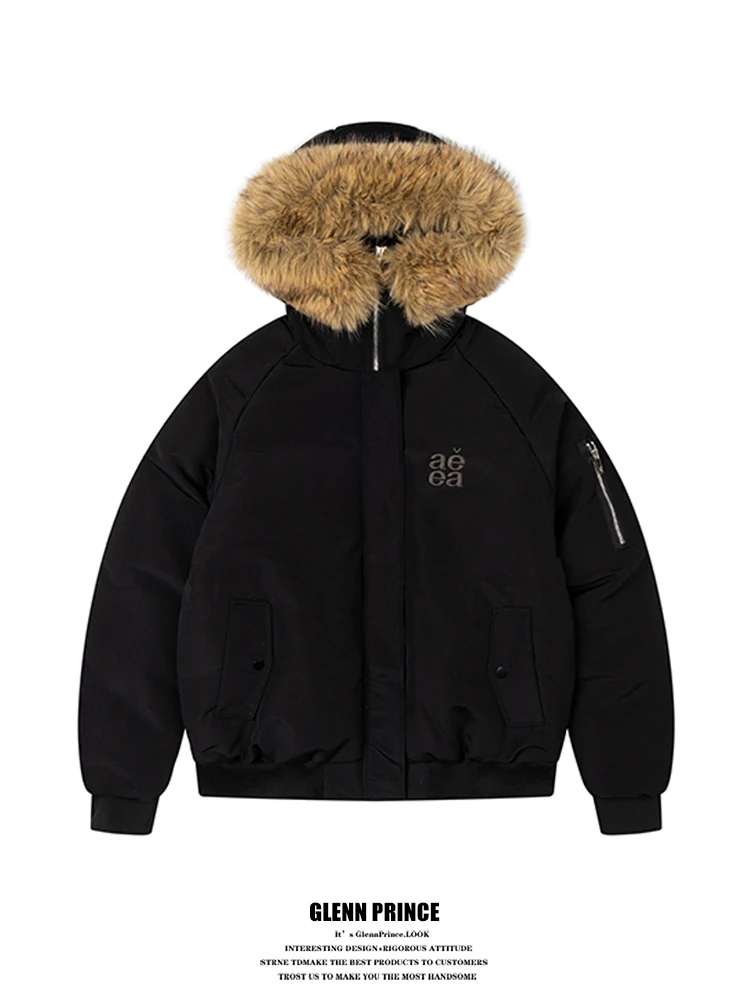 Thiened Embroidered Letter Cotton Jaet with Fur Collar for Men And Women Couples Sle Warm Casual Outerwear Coat
Thiened Embroidered Letter Cotton Jaet with Fur Collar for Men And Women Couples Sle Warm Casual Outerwear Coat