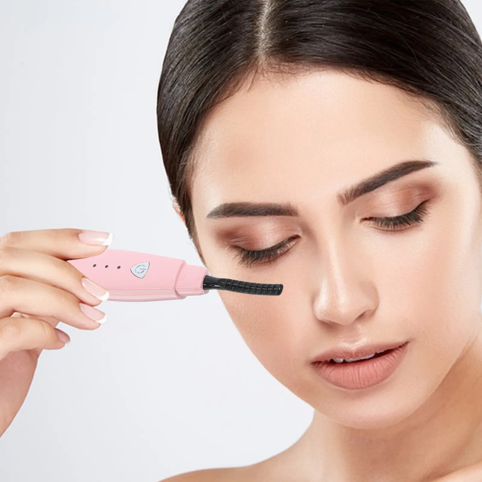 1Pcs Electric Eyelash Curler Heated Lash Curler USB Rechargeable 3 Temperature Settings for Naturally Curly Long Eyelashes Women
1Pcs Electric Eyelash Curler Heated Lash Curler USB Rechargeable 3 Temperature Settings for Naturally Curly Long Eyelashes Women