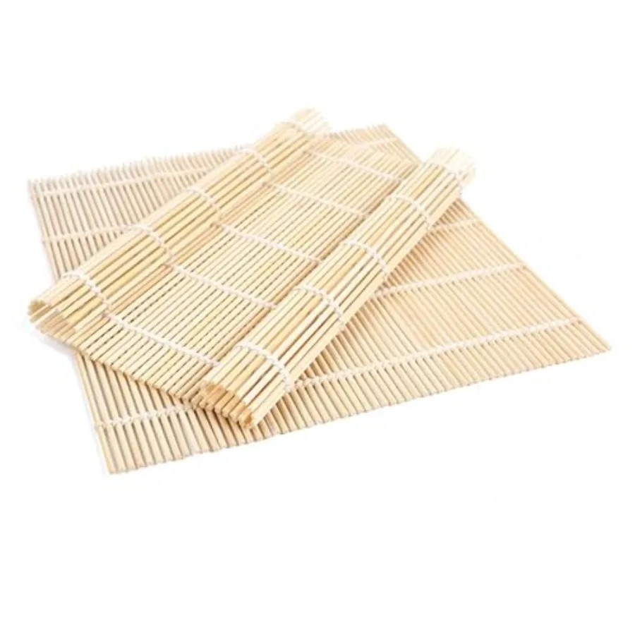 2 Pack Bamboo Sushi Rolling Mat, Sushi roll maker, Sushi making kit, Bamboo Sushi Rolling Mat, Sushi maker 9.5" x 9.6"
2 Pack Bamboo Sushi Rolling Mat, Sushi roll maker, Sushi making kit, Bamboo Sushi Rolling Mat, Sushi maker 9.5" x 9.6"