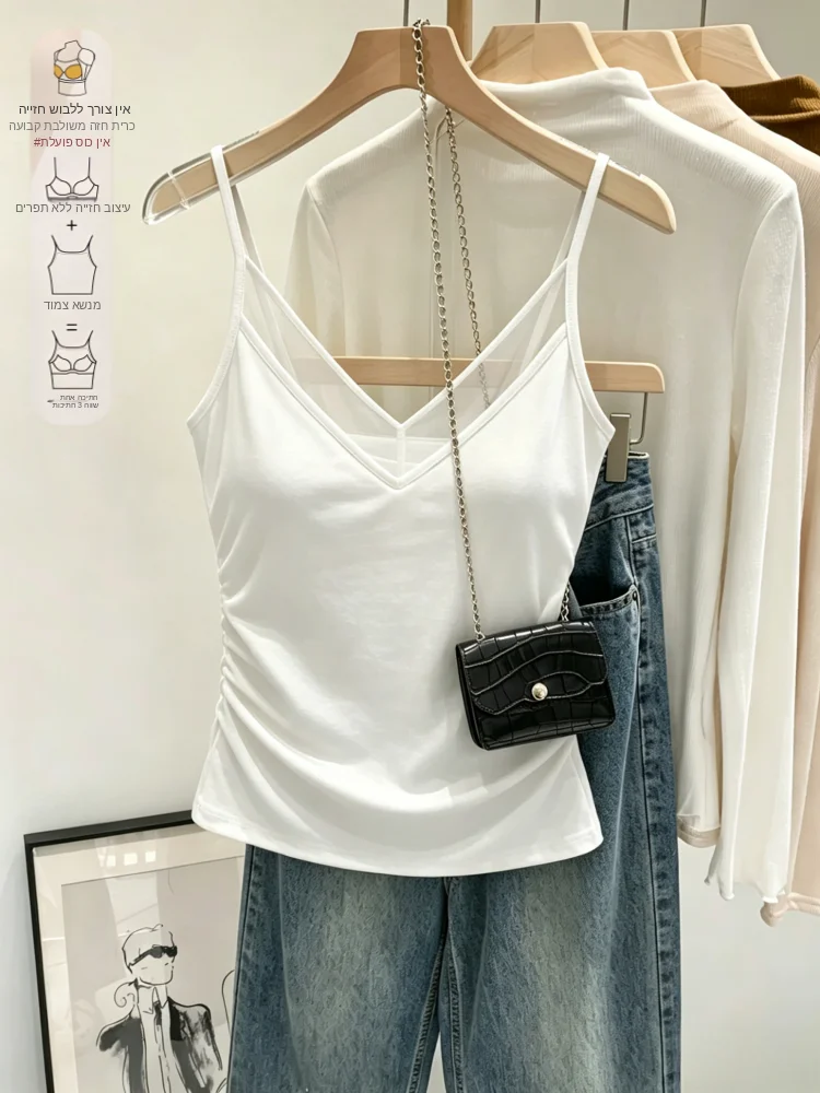 Slim Fit Tank Top Women's New Style plus Size Sexy Base Layer Backless Vest Innerwear Outerwear Summer Simple Color
Slim Fit Tank Top Women's New Style plus Size Sexy Base Layer Backless Vest Innerwear Outerwear Summer Simple Color