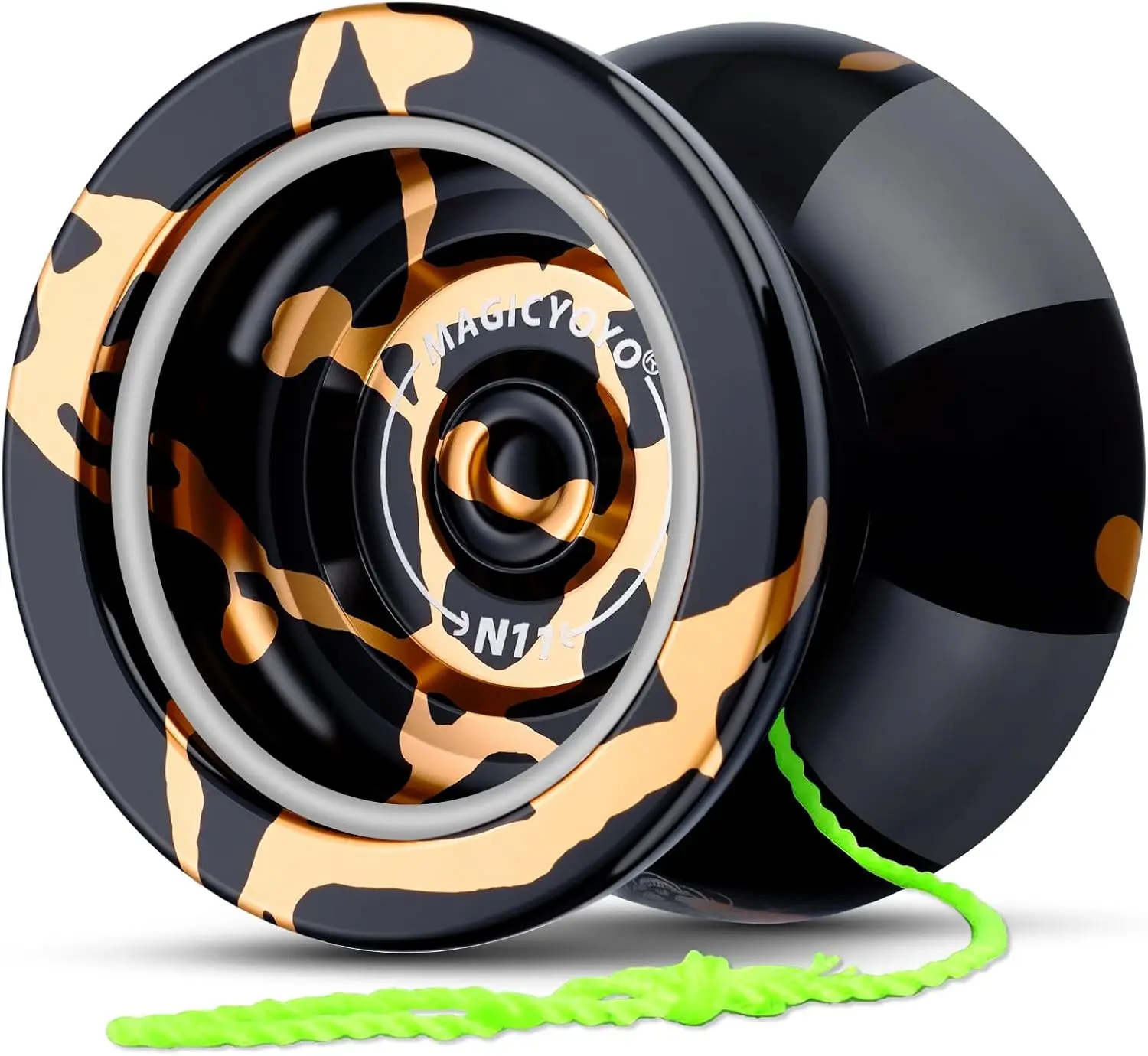 Professional Metal Yoyo for Adults and Kids, Dual Purpose Responsive & Unresponsive Yoyo with 12 Strings, Bearing Kit
Professional Metal Yoyo for Adults and Kids, Dual Purpose Responsive & Unresponsive Yoyo with 12 Strings, Bearing Kit
