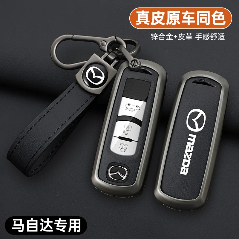 Leather Car Key Case Cover For Mazda 2 3 6 Atenza Axela Demio CX-5 CX5 CX-3 CX7 CX-9 2015 2016 2017 2018 2019 Auto Accessories
Leather Car Key Case Cover For Mazda 2 3 6 Atenza Axela Demio CX-5 CX5 CX-3 CX7 CX-9 2015 2016 2017 2018 2019 Auto Accessories
