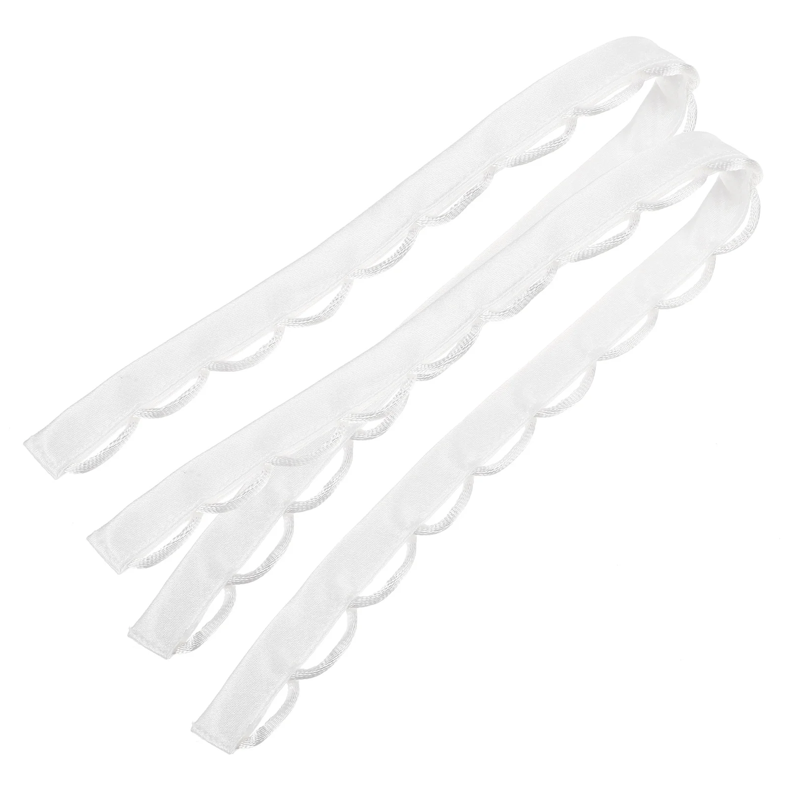 1 Pair 45cm Long Back Lacing Bridal Gown Loops Wedding Dress Straps Adjustable Clothing Accessories White Satin
1 Pair 45cm Long Back Lacing Bridal Gown Loops Wedding Dress Straps Adjustable Clothing Accessories White Satin