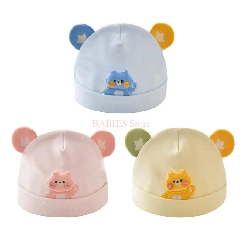 C9GB Stylish Infant Hat 0-3 Months Boys Girls Warm Bonnet Soft Breathable Baby Hats Newborn Fetal Caps for Indoor Outdoor
C9GB Stylish Infant Hat 0-3 Months Boys Girls Warm Bonnet Soft Breathable Baby Hats Newborn Fetal Caps for Indoor Outdoor