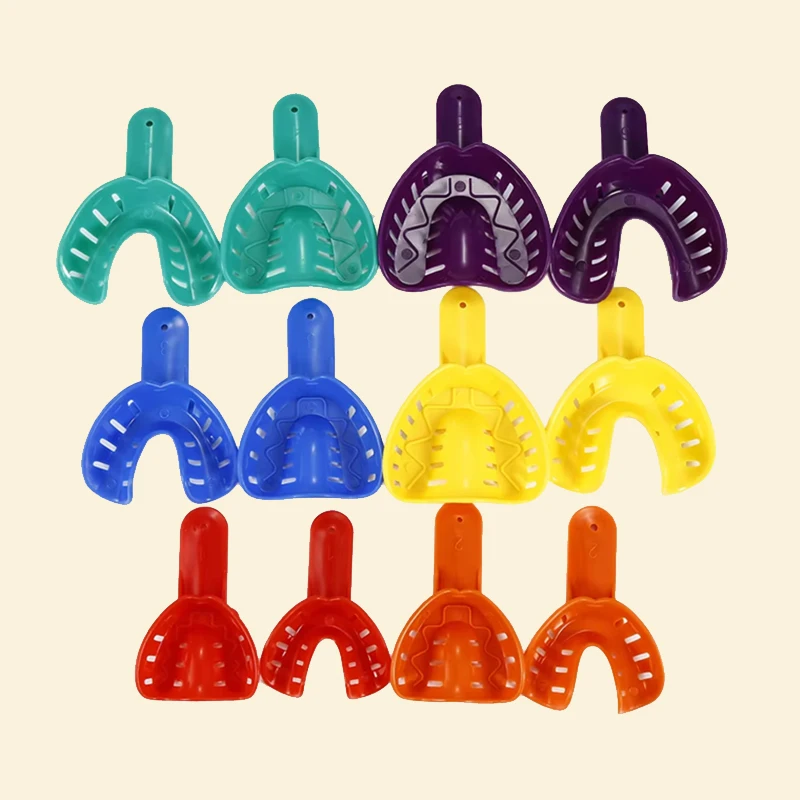12pcs/set Plastic Teeth Holder Trays Dental Impression Trays Durable for Dental Tools Oral Care Dentist Supplies Lab Use
12pcs/set Plastic Teeth Holder Trays Dental Impression Trays Durable for Dental Tools Oral Care Dentist Supplies Lab Use