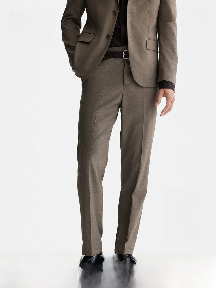 H&M Men's Standard Fit West Pants 1262464 Long Business Gentleman Style Polyester Fiber 65% Rayon 33% Spandex 2% Winter 2025
H&M Men's Standard Fit West Pants 1262464 Long Business Gentleman Style Polyester Fiber 65% Rayon 33% Spandex 2% Winter 2025