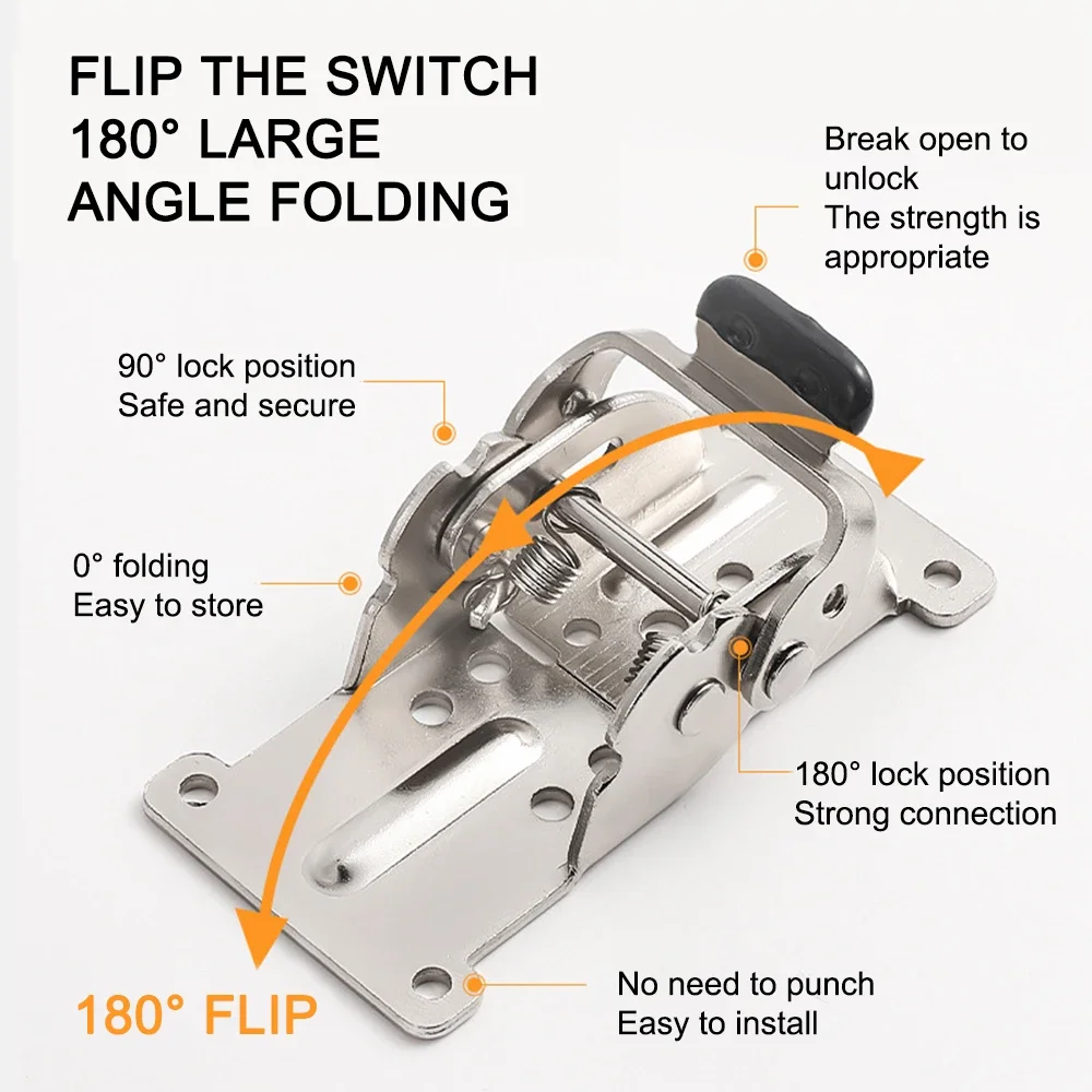 Складной шарнир для ножки стола, 2 шт., складные шарнирные кронштейны, складной шарнир 180 с тормозом, складной кронштейн, складная запирающая ножка стола
Складной шарнир для ножки стола, 2 шт., складные шарнирные кронштейны, складной шарнир 180 с тормозом, складной кронштейн, складная запирающая ножка стола