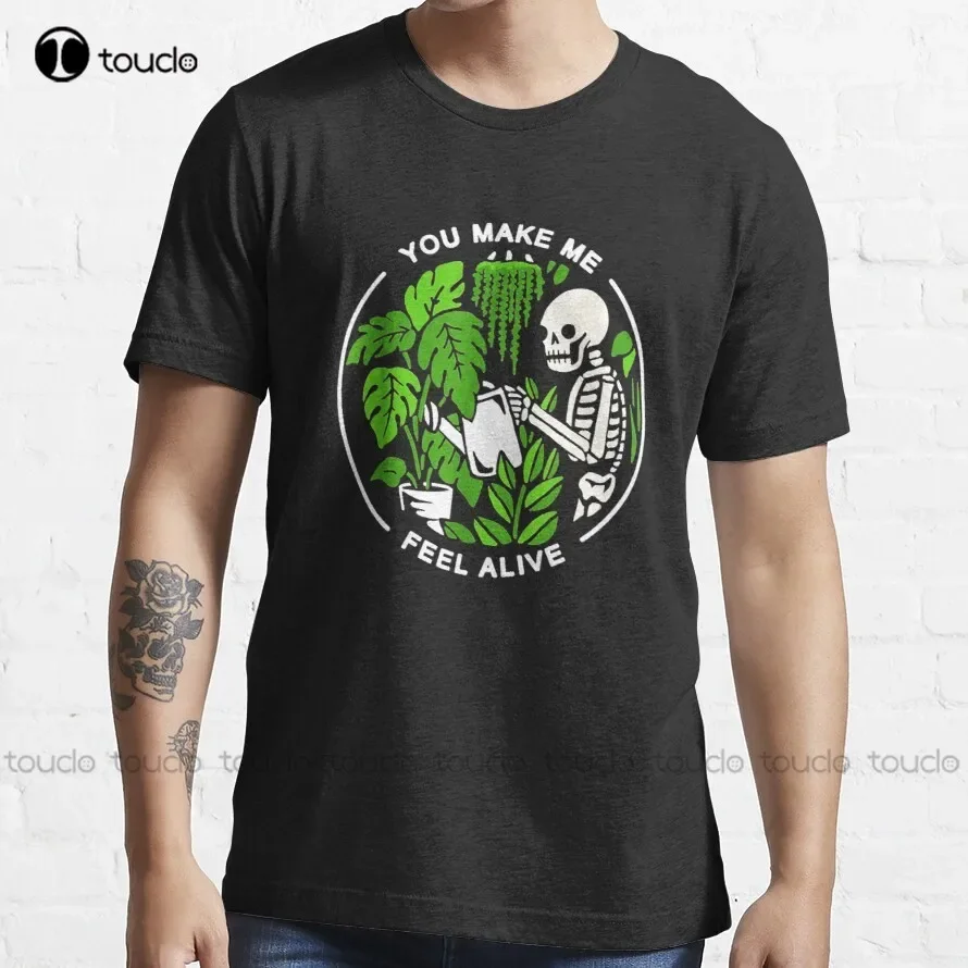 You Make Me Feel Alive Skeleton Gardening T-Shirt Black And White Shirt Custom Aldult Teen Unisex Digital Printing Tee Shirt
You Make Me Feel Alive Skeleton Gardening T-Shirt Black And White Shirt Custom Aldult Teen Unisex Digital Printing Tee Shirt