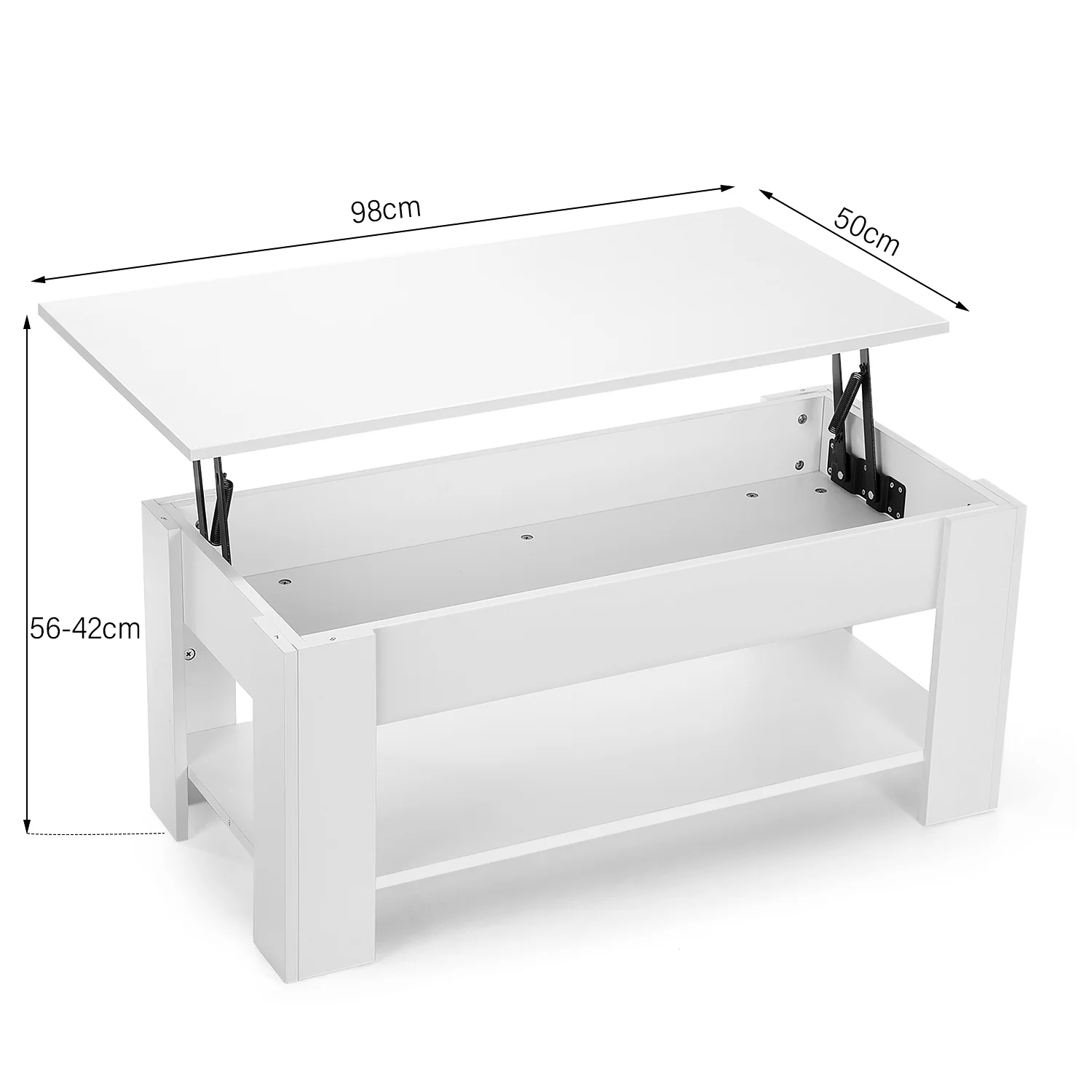 Customizable centro elevable con compartimento almacenamiento y estante, mesa té hidráulica mara, escritorio
Customizable centro elevable con compartimento almacenamiento y estante, mesa té hidráulica mara, escritorio