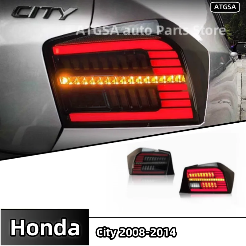 Автомобильные задние фонари для Honda City 2008-2014, новые модернизированные светодиодные задние фонари plug and play
Автомобильные задние фонари для Honda City 2008-2014, новые модернизированные светодиодные задние фонари plug and play