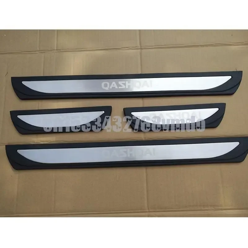 Stainless steel Door Sill Covers scuff plate guards protection For Nissan Qashqai J11 2017 2018 2019 2020 Car Accessories
Stainless steel Door Sill Covers scuff plate guards protection For Nissan Qashqai J11 2017 2018 2019 2020 Car Accessories
