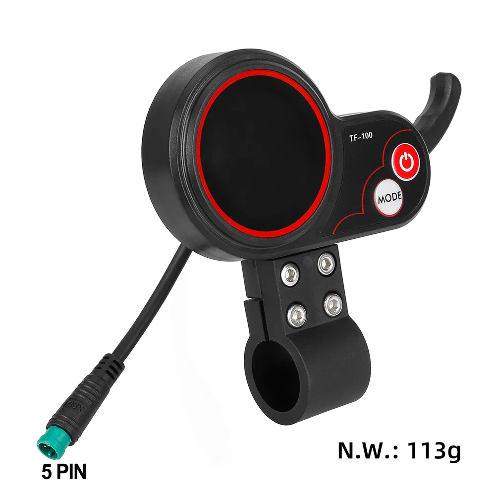 5PIN TF‑100 Display ForKugoo Electric Scooter Standard LCD Dashboard Screen Controller Electric Scooter Accessories 120x110x30mm
5PIN TF‑100 Display ForKugoo Electric Scooter Standard LCD Dashboard Screen Controller Electric Scooter Accessories 120x110x30mm
