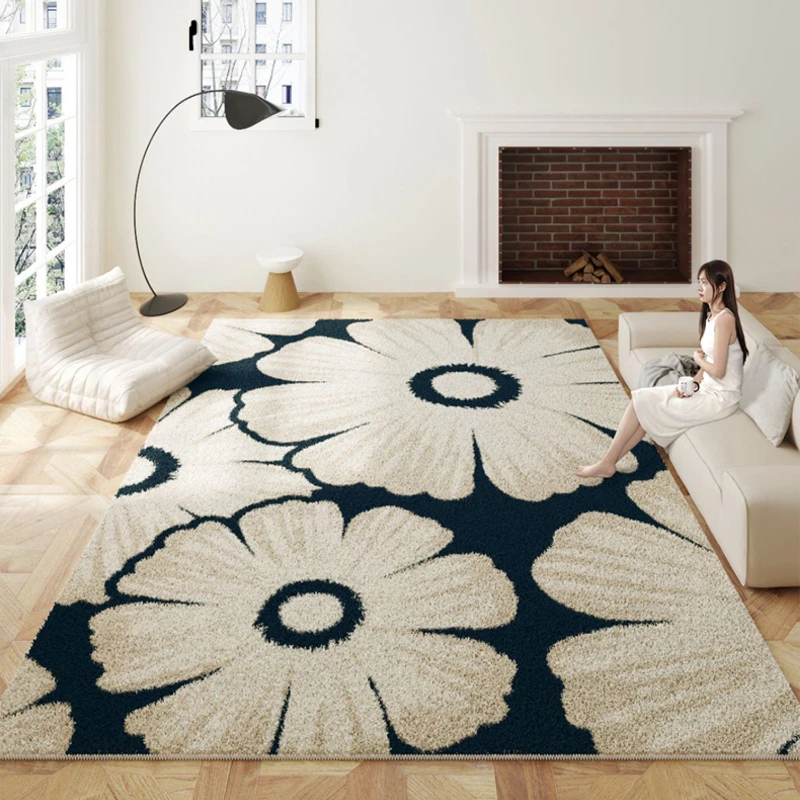 French Cream Living Room Decoration Carpet Light Luxury Rugs for Bedroom Fluffy Soft Bedside Plush Rug Home Thickened Floor Mat
French Cream Living Room Decoration Carpet Light Luxury Rugs for Bedroom Fluffy Soft Bedside Plush Rug Home Thickened Floor Mat