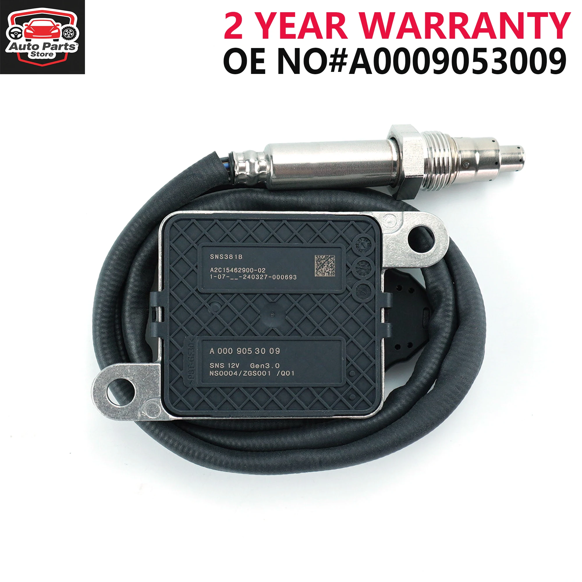 A0009053009 0009053009 New Nitrogen Oxygen Sensor 12V For Mercedes-Benz CLA250 E200 E300 E400 S205 S213 X118 X222
A0009053009 0009053009 New Nitrogen Oxygen Sensor 12V For Mercedes-Benz CLA250 E200 E300 E400 S205 S213 X118 X222