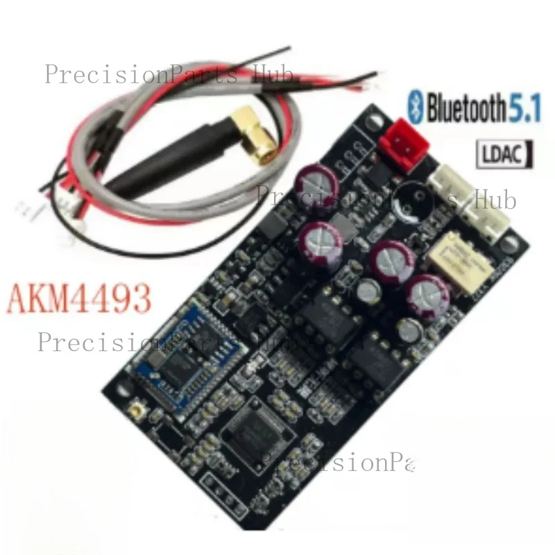 Bluetooth 5.1 QCC5125 AK4493 Lossless Decoding Board APTX HD Wireless Audio Receiver LDAC
Bluetooth 5.1 QCC5125 AK4493 Lossless Decoding Board APTX HD Wireless Audio Receiver LDAC
