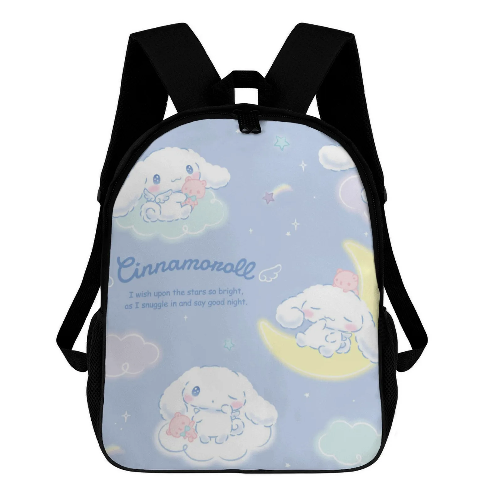 Cinnamoroll Good Night Mochila Escolar школьные рюкзаки с принтом для подростков, школьные сумки для девочек, 12-дюймовый школьный рюкзак, сумка
Cinnamoroll Good Night Mochila Escolar школьные рюкзаки с принтом для подростков, школьные сумки для девочек, 12-дюймовый школьный рюкзак, сумка