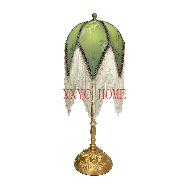 Bedroom Tassel Table Lamp Nordic Bed Head Decorative Lamp Atmosphere Light Luxury Lamps Study Desktop Reading Lamp
Bedroom Tassel Table Lamp Nordic Bed Head Decorative Lamp Atmosphere Light Luxury Lamps Study Desktop Reading Lamp