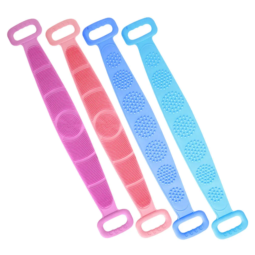 4Pcs Silicone Back Scrubbers Bath Strips Long Body Exfoliating Belts Shower Towels Deep Clean Bath Accessories
4Pcs Silicone Back Scrubbers Bath Strips Long Body Exfoliating Belts Shower Towels Deep Clean Bath Accessories