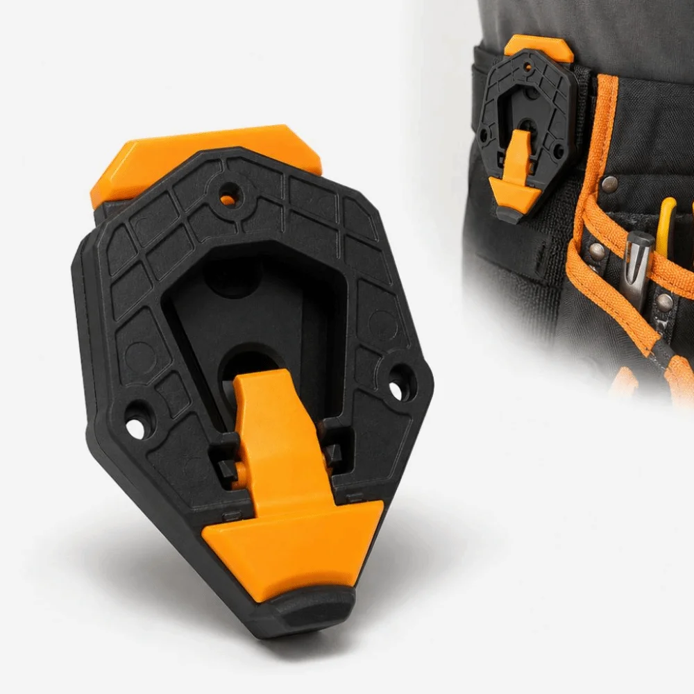 Quick-Release/Attach Waist Bag Buckle Universal Sturdy ABS Tool Bag Belt Clip Buckle DIY Tool Bag Fixing Clip All Tool Waist Bag
Quick-Release/Attach Waist Bag Buckle Universal Sturdy ABS Tool Bag Belt Clip Buckle DIY Tool Bag Fixing Clip All Tool Waist Bag