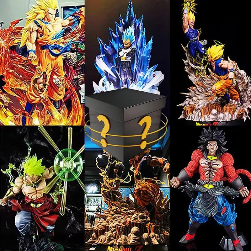 Фигурки с глухой коробкой Dragon Ball, коллекционные аниме, экшн-модели из ПВХ, игрушки Goku Vegeta Frieza, случайная загадочная коробка, сюрприз для фанатов
Фигурки с глухой коробкой Dragon Ball, коллекционные аниме, экшн-модели из ПВХ, игрушки Goku Vegeta Frieza, случайная загадочная коробка, сюрприз для фанатов