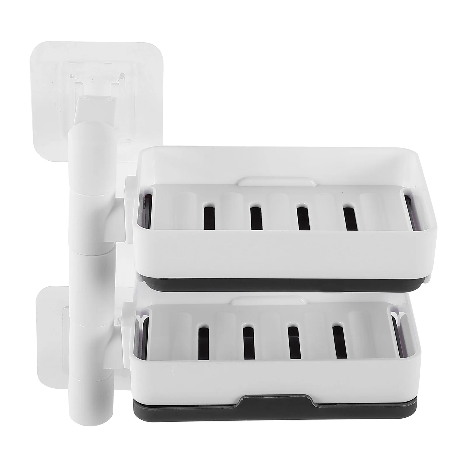 Rotating Shelf Bathroom Storage Wall Mounted Soap Dish Rack Hanger Holder Hanging Plastic Travel
Rotating Shelf Bathroom Storage Wall Mounted Soap Dish Rack Hanger Holder Hanging Plastic Travel