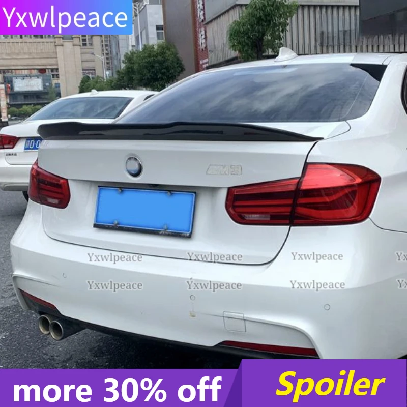 Psm Style Real Carbon Fiber /ABS Gloss Black Rear Trunk Lip Spoiler Trunk Wing Car Styling For BMW 3 Series F30 2013 - 2018
Psm Style Real Carbon Fiber /ABS Gloss Black Rear Trunk Lip Spoiler Trunk Wing Car Styling For BMW 3 Series F30 2013 - 2018