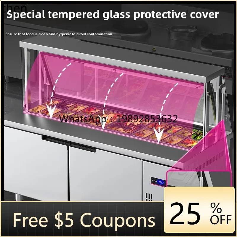 Салат с прорезями BB Тайваньский коммерческий верстак, консоль для фруктовой рыбалки, витрина для пиццы и холодных блюд
Салат с прорезями BB Тайваньский коммерческий верстак, консоль для фруктовой рыбалки, витрина для пиццы и холодных блюд