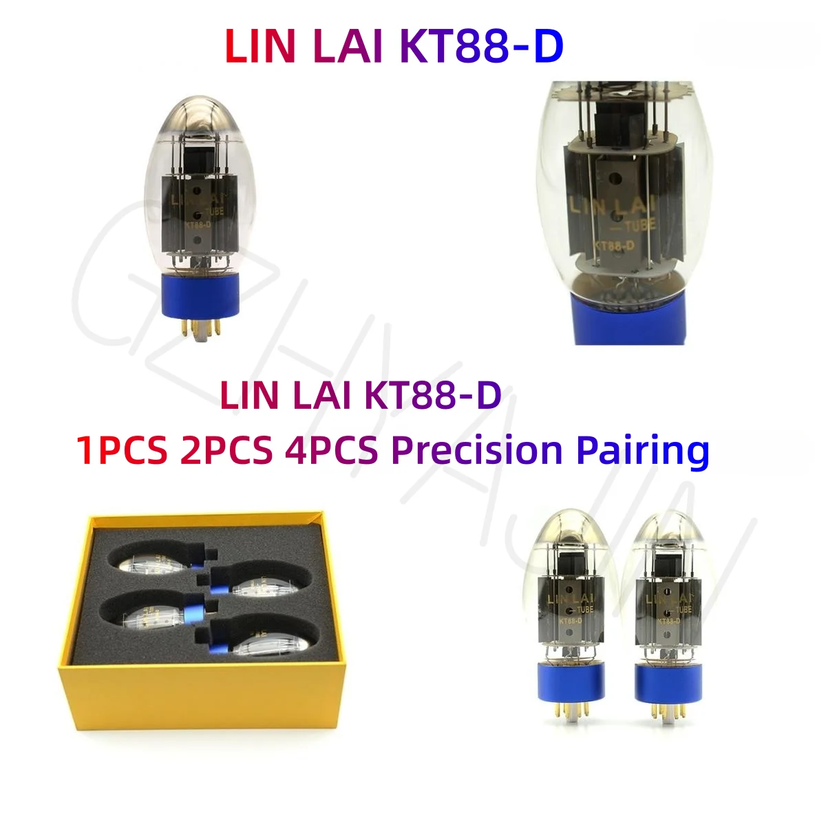 New Linlai KT88-D electronic tube upgrade 6550, KT100 electronic tube water droplet fantasy series
New Linlai KT88-D electronic tube upgrade 6550, KT100 electronic tube water droplet fantasy series