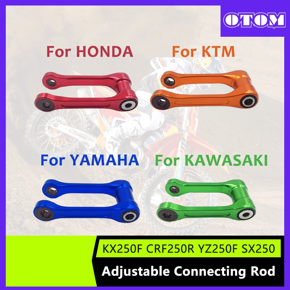 OTOM Motorcycle Linkage ARM Aluminum CNC Lever Adjustable Connecting Rod for HONDA KTM GASGAS KAWASAKI YAMAHA HUSQVARNA
OTOM Motorcycle Linkage ARM Aluminum CNC Lever Adjustable Connecting Rod for HONDA KTM GASGAS KAWASAKI YAMAHA HUSQVARNA