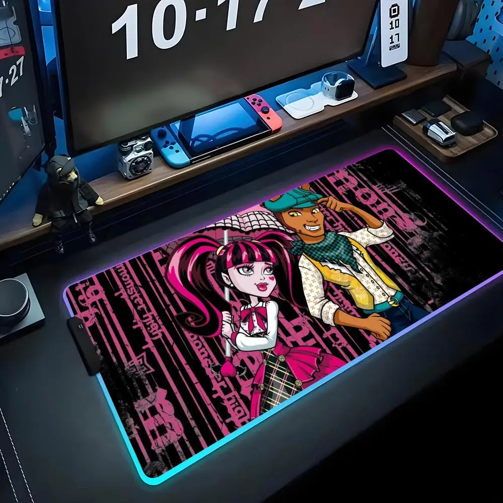 Коврик для мыши Monster High RGB Gaming Mousepad Большой светодиодный коврик для ПК Настольный коврик Светящийся коврик для мыши Большие коврики для клавиатуры Настольный коврик с подсветкой
Коврик для мыши Monster High RGB Gaming Mousepad Большой светодиодный коврик для ПК Настольный коврик Светящийся коврик для мыши Большие коврики для клавиатуры Настольный коврик с подсветкой