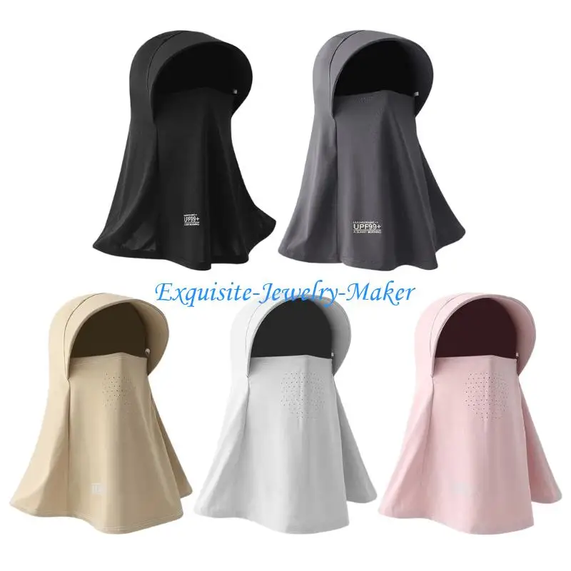 24TF UPF50+ Full Face Mask Sun Balaclava Breathable Cooling Head Cover For Women Outdoor Sport Hiking Cycling Wear
24TF UPF50+ Full Face Mask Sun Balaclava Breathable Cooling Head Cover For Women Outdoor Sport Hiking Cycling Wear