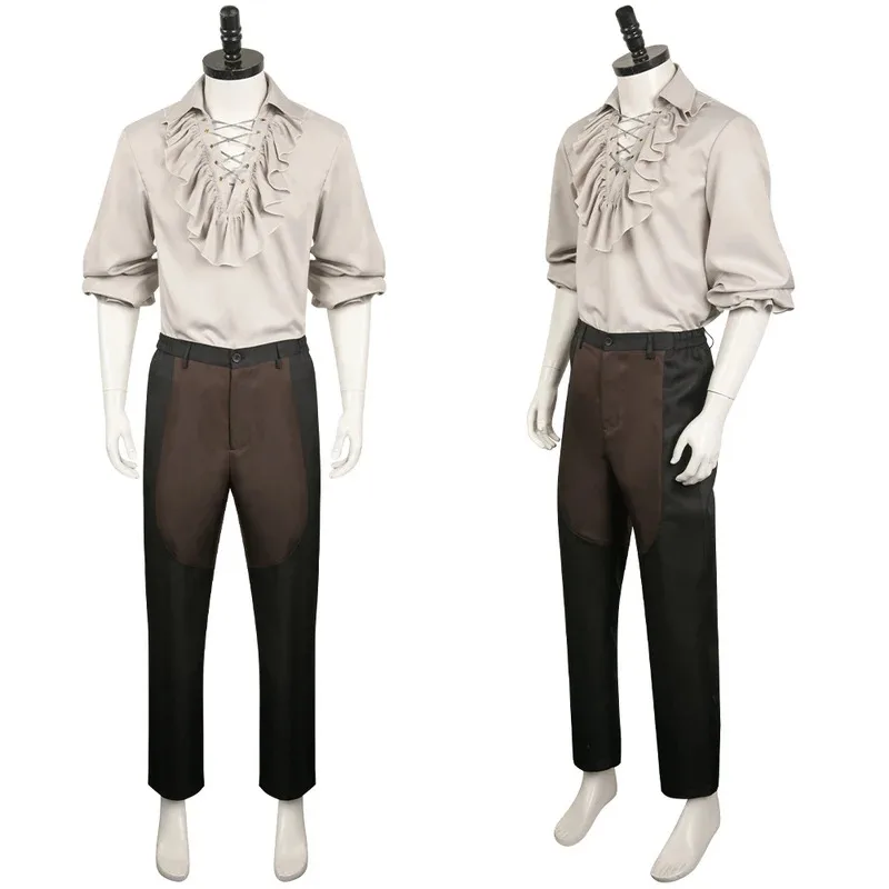 2025 11 Game Balder Gate 3 Cosplay Astarion Costume Medieval Shirt Suit Boys Men Adult Halloween Carnival Party Disguise Rolepla
2025 11 Game Balder Gate 3 Cosplay Astarion Costume Medieval Shirt Suit Boys Men Adult Halloween Carnival Party Disguise Rolepla