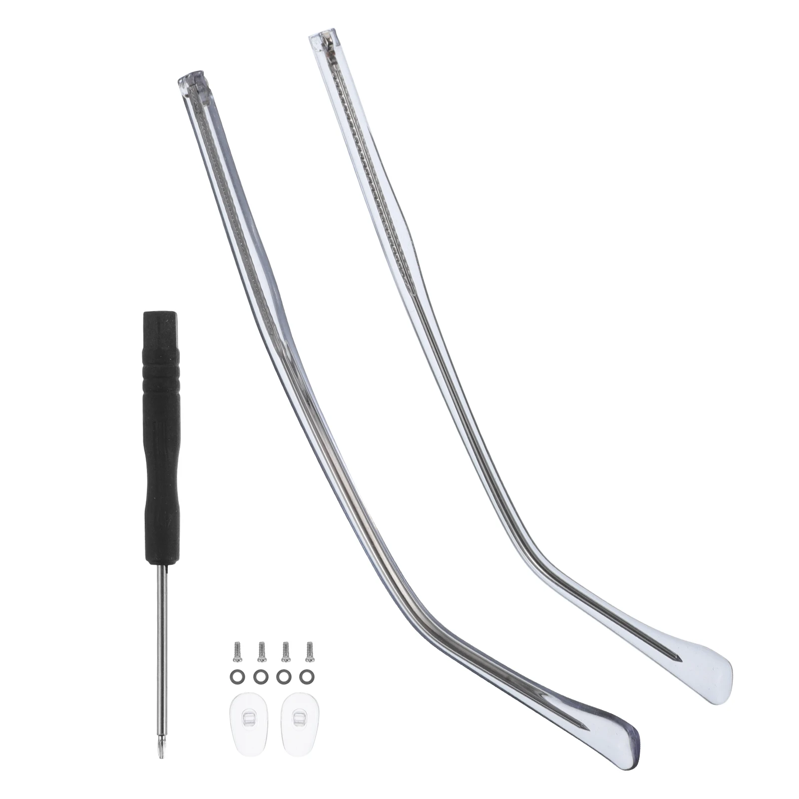 1 Pair Replacement Temples For Glasses Arms Legs Universal Fit Comfortable Wear Glasses Temple Accessories Repair Parts
1 Pair Replacement Temples For Glasses Arms Legs Universal Fit Comfortable Wear Glasses Temple Accessories Repair Parts