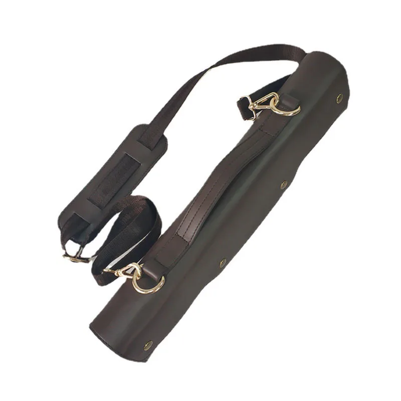 Brown flute box, portable satchel, wind music storage bag.
Brown flute box, portable satchel, wind music storage bag.