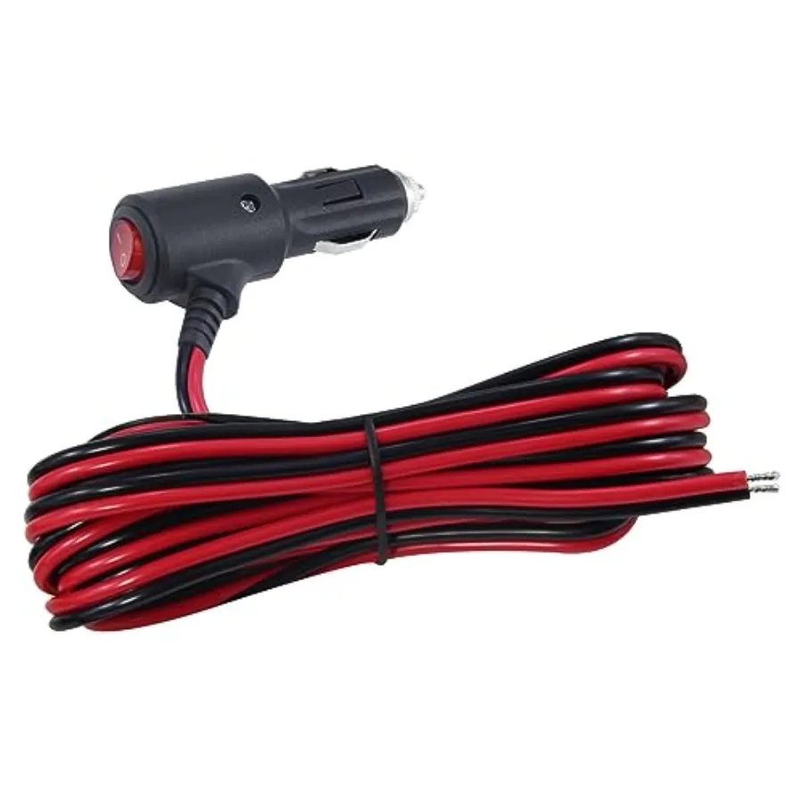 【Spot goods】12V 12Volt Fused Replacement Cigarette Lighter Male Plug with On Off Switch - 12FT 12Volt 15amp Male Cigarette Ligh
【Spot goods】12V 12Volt Fused Replacement Cigarette Lighter Male Plug with On Off Switch - 12FT 12Volt 15amp Male Cigarette Ligh