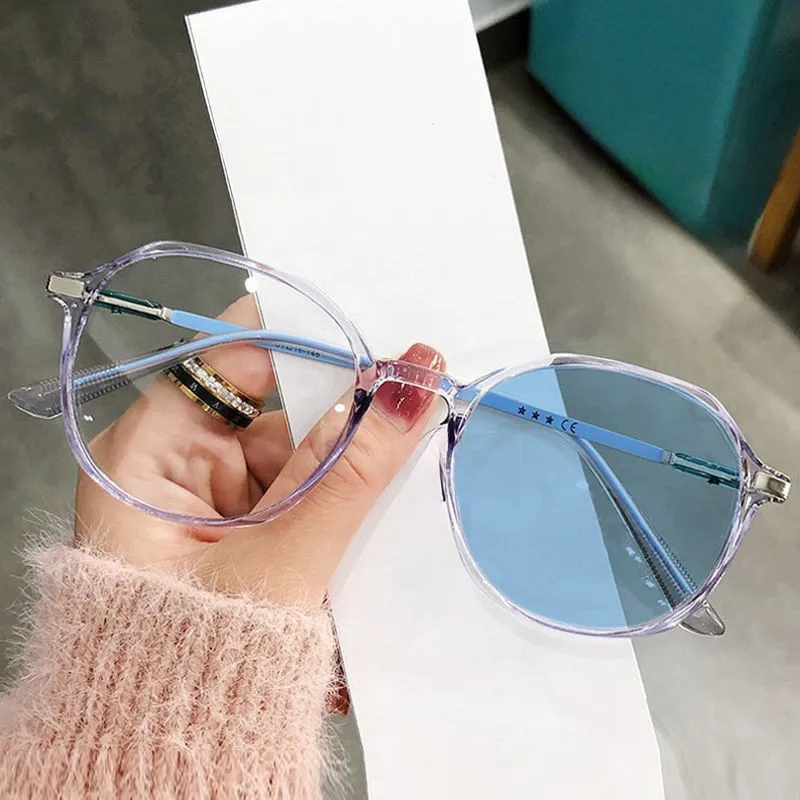 Women Photochromic Prescription Glasses Blue Light Blocking UV Protection Slimming Face Frame Minimalist Chic High Quality
Women Photochromic Prescription Glasses Blue Light Blocking UV Protection Slimming Face Frame Minimalist Chic High Quality