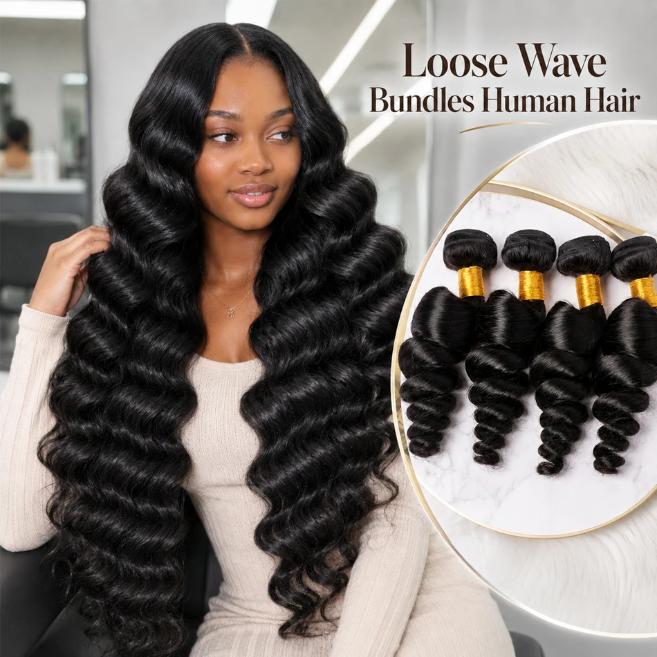 Human Hair Bundles Natural Color Loose Deep Wave Bundles 22 22 22 Inch Unprocessed Brazilian Virgin Hair 3 Bundle Loose Wave
Human Hair Bundles Natural Color Loose Deep Wave Bundles 22 22 22 Inch Unprocessed Brazilian Virgin Hair 3 Bundle Loose Wave