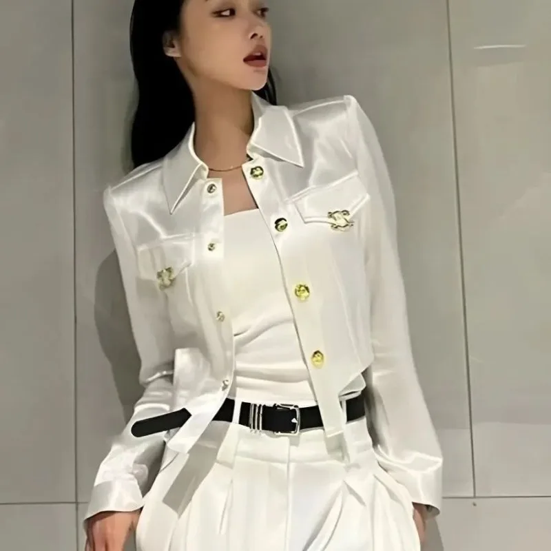2026 Spring Summer Women's Short Jacket Fashion Top Small Coat Thin Clothings
2026 Spring Summer Women's Short Jacket Fashion Top Small Coat Thin Clothings