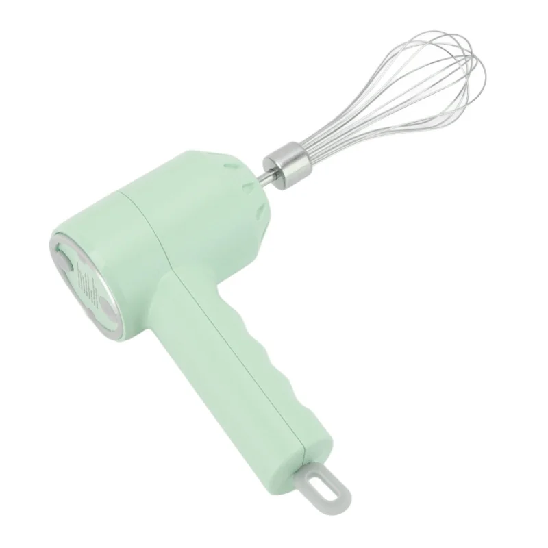 Электрический беспроводной ручной миксер, 3 скорости, кухонный ручной миксер, 20 Вт, с взбивателем для яиц для выпечки
Электрический беспроводной ручной миксер, 3 скорости, кухонный ручной миксер, 20 Вт, с взбивателем для яиц для выпечки