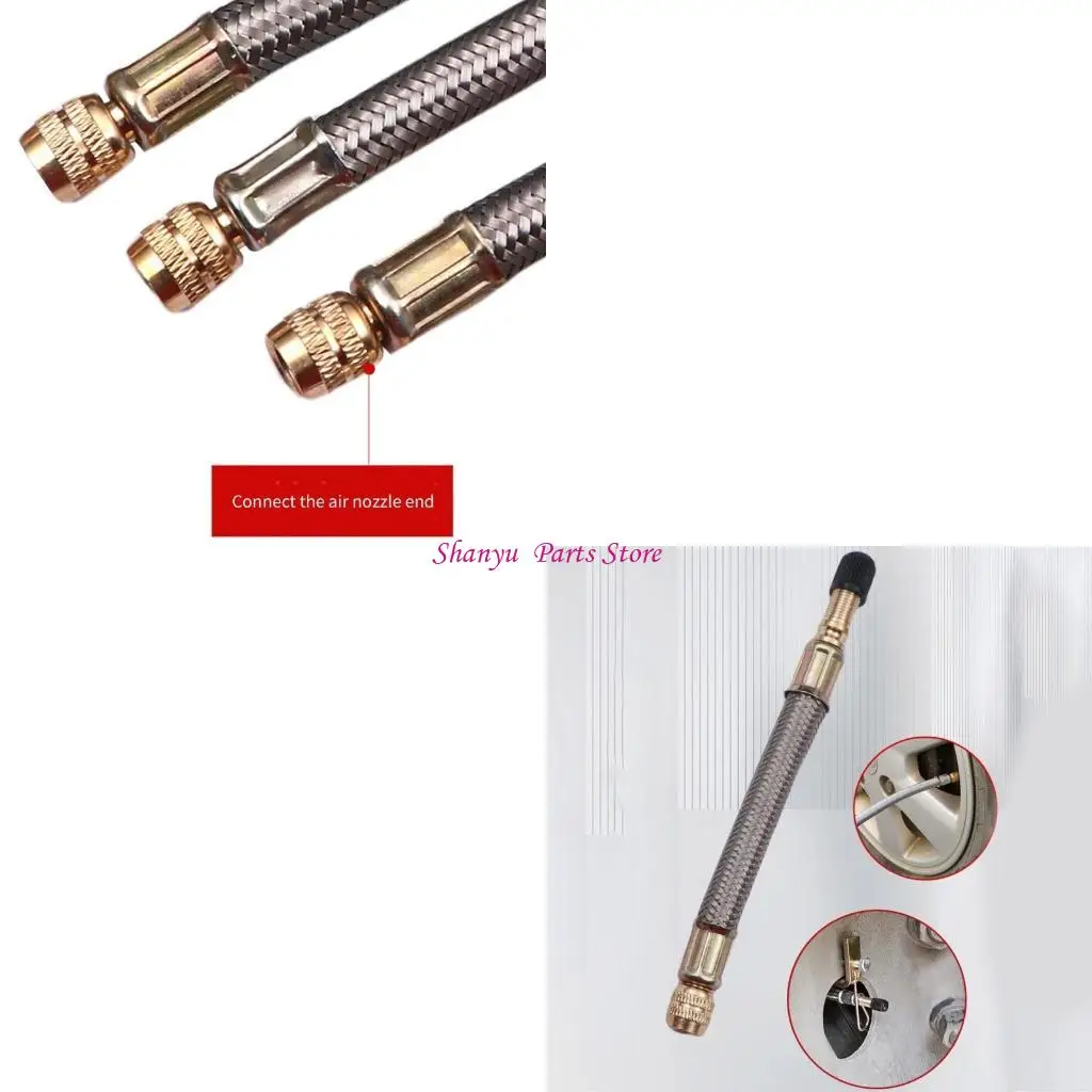 Car Tire Valves Air Extension Braided Hoses Extension Tube for Car Motorbike R6FB
Car Tire Valves Air Extension Braided Hoses Extension Tube for Car Motorbike R6FB
