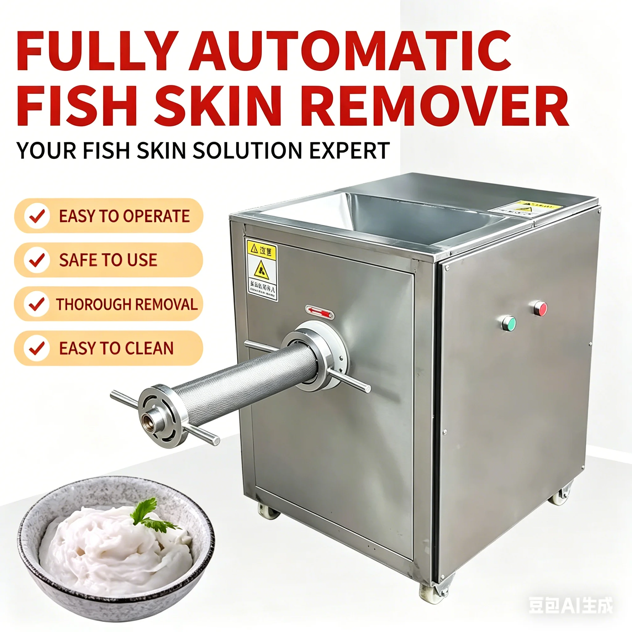 Automatic Fish Processing Equipment / Fine Filter / Machine Skinning Remove Scale
Automatic Fish Processing Equipment / Fine Filter / Machine Skinning Remove Scale