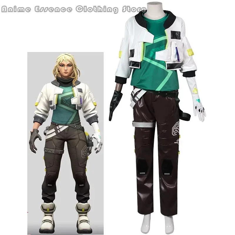 Valorant Deadlock Косплей Топ Куртка Брюки Костюм Экипировка Хэллоуин Карнавальная Вечеринка Маскировка Костюм Для Ролевых Игр Для Fema8;c'4,t;6.j'2;
Valorant Deadlock Косплей Топ Куртка Брюки Костюм Экипировка Хэллоуин Карнавальная Вечеринка Маскировка Костюм Для Ролевых Игр Для Fema8;c'4,t;6.j'2;