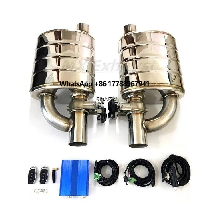 Auto Parts Performance Exhaust Single Muffler with Electric Valve Remotely Controlled
Auto Parts Performance Exhaust Single Muffler with Electric Valve Remotely Controlled