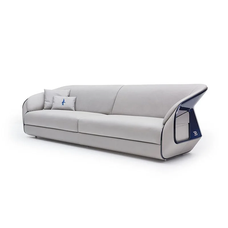 Sofa living room solid wood leather sofa fabric double simple home decoration
Sofa living room solid wood leather sofa fabric double simple home decoration