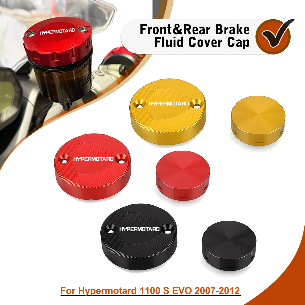 Motorcycle Accessories Front Brake Clutch Rear Brake Fluid Reservoir Cover For Ducati Hypermotard 1100 S EVO 2007-2010 2011 2012
Motorcycle Accessories Front Brake Clutch Rear Brake Fluid Reservoir Cover For Ducati Hypermotard 1100 S EVO 2007-2010 2011 2012