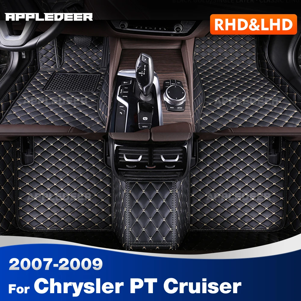 Car floor mats For Chrysler PT Cruiser 2007 2008 2009 Custom auto foot Pads automobile carpet cover interior accessories
Car floor mats For Chrysler PT Cruiser 2007 2008 2009 Custom auto foot Pads automobile carpet cover interior accessories