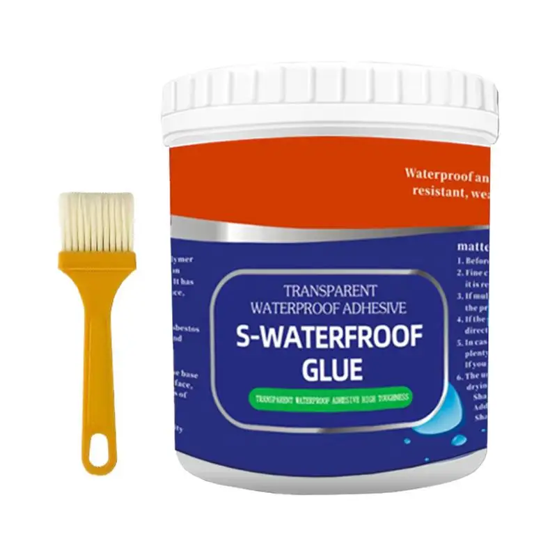 Waterproof Anti-Leakage Agent 300g Toilet Waterproof Paint Invisible Adhesive Glue For Strong Leakage Prevention Brush Included
Waterproof Anti-Leakage Agent 300g Toilet Waterproof Paint Invisible Adhesive Glue For Strong Leakage Prevention Brush Included