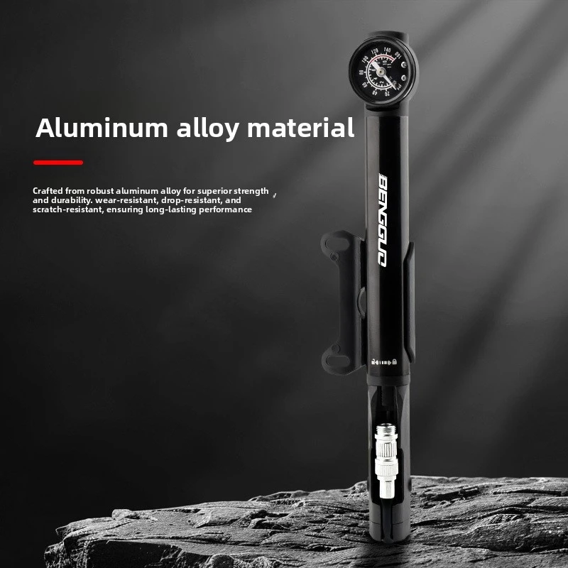 BENGGUO 160PSI Aluminum Alloy Bicycle Pump Double Cylinder with Pressure Gauge Portable Inflator for Bike E-Bike Basketball
BENGGUO 160PSI Aluminum Alloy Bicycle Pump Double Cylinder with Pressure Gauge Portable Inflator for Bike E-Bike Basketball