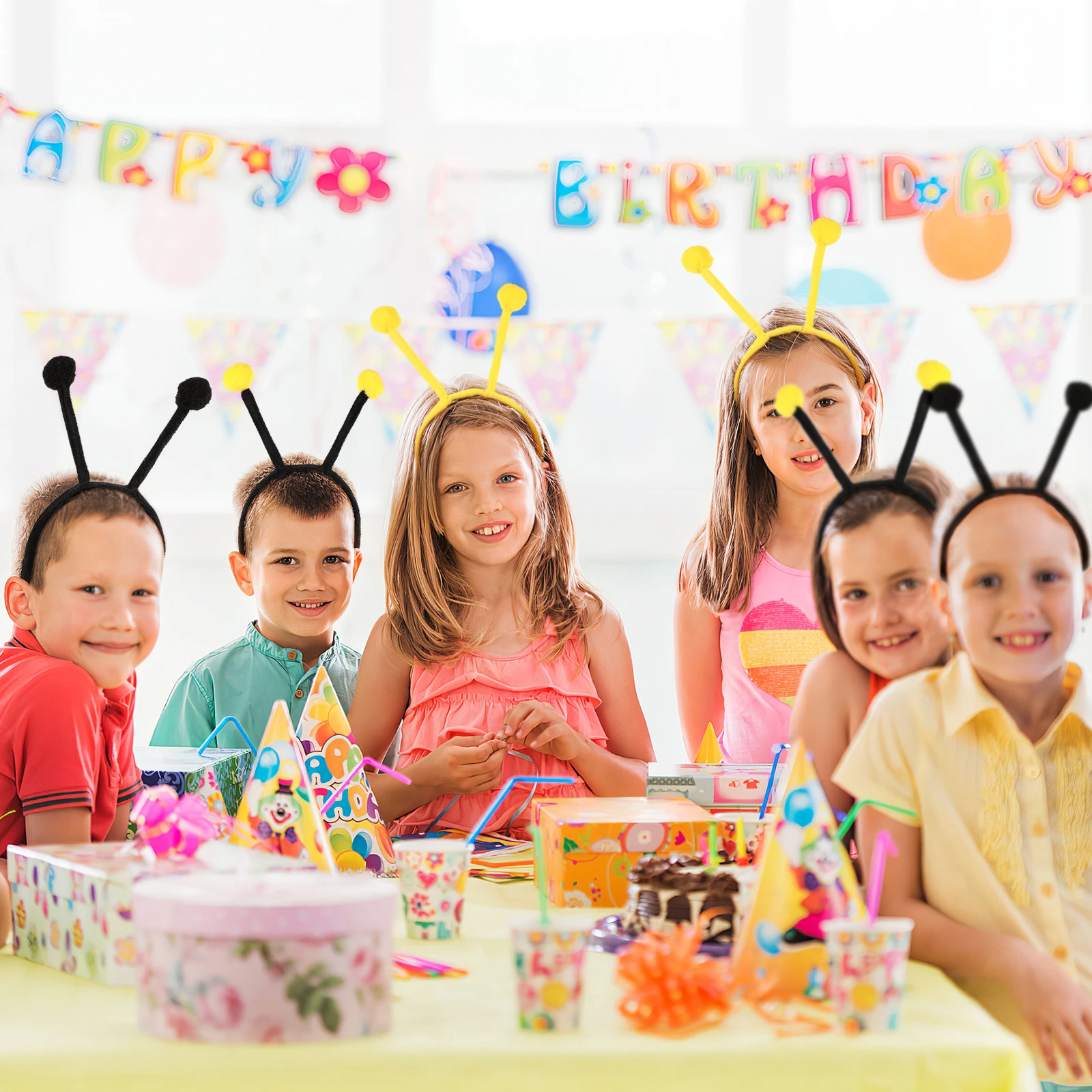 Bee Headband Plastic Kids Costume Accessories Halloween Christmas Party Supplies Bee Pompom Hair Bands Decorations
Bee Headband Plastic Kids Costume Accessories Halloween Christmas Party Supplies Bee Pompom Hair Bands Decorations